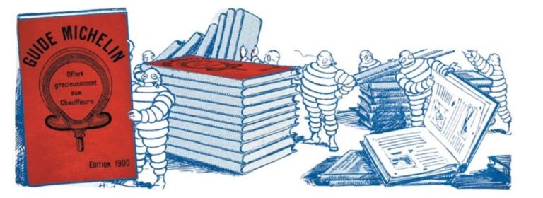 Imagem com o Guia Michelin