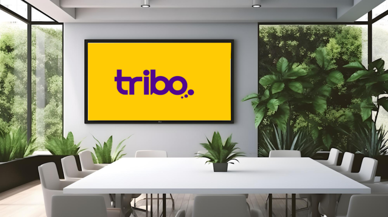 Representação gráfica do novo logotipo da Agência Tribo